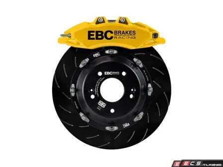 ES#5456714 - BBK065YEL-1 - Apollo Big Brake Kit - Yellow - Front - Bluestuff Pads - Designed for the E39 owner who wants their brakes to be the centerpiece of the car, this kit backs up its bold looks with 350mm of floating rotor goodness. - EBC - BMW