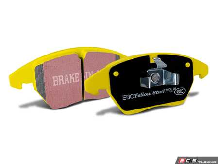 ES#4907898 - DP42393R - EBC YellowStuff Performance Brake Pad Set - Front - EBC's premium sport street pad that offers high friction levels and heat fade resistance - EBC - BMW MINI