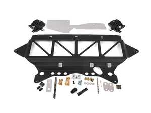 ES#4475448 - FLM-G8X-3FSKIDB - Fall-Line Motorsports Oil Cooler Guard - Wrinkle Black - G8X - A direct impact to the oil cooler can have catastrophic effects, draining the S58 of all of its oil in seconds, a fact that more than a handful previous generation M3 and M4 owners have had to learn in a painfully direct way. - Fall Line - BMW