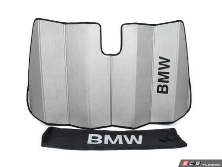 ES#5504302 - 82115B88F03 - E46 Sunshade - Keep the summer sun from overheating your interior - Genuine BMW - BMW