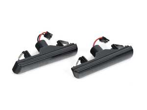ES#4875963 - EL346.SMOKED - Rennline Dynamic LED Turn Signals - Smoked - Upgrade your lighting with sequential indicators and smoked lenses - Rennline - BMW