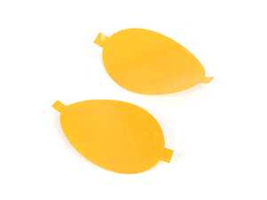 ES#3504261 - VW129Y - Fog Light Covers Light Film - Yellow - Provides custom looks and protection at the same time - Lamin-X - Volkswagen