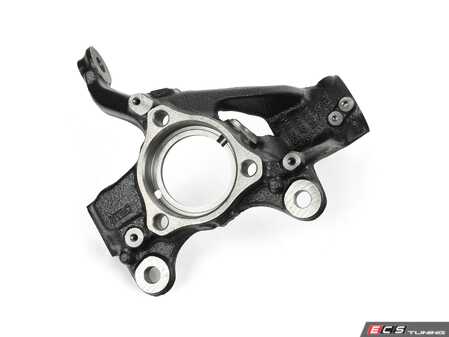 ES#4696530 - 5WA407256 - Front Steering Knuckle - Right - Also referred to as the spindle or wheel bearing housing - Genuine Volkswagen Audi - Audi Volkswagen