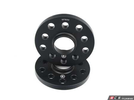 ES#3575936 - SP90CGB - BFI Wheel Spacers - 15mm (Pair) - Exclusively built for your 57.1mm centerbore VW/Audi. Black Anodized - Black Forest Industries - Audi Volkswagen