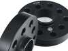 ES#3575938 - SP90BGB - BFI Wheel Spacers - 25mm (Pair) - Exclusively built for your 57.1mm centerbore VW/Audi. Black Anodized - Black Forest Industries - Audi Volkswagen