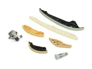 ES#5482169 - 06H109467ARKT - Timing Chain Guides And Tensioners Kit - This kit replaces failure-prone early tensioners and brittle plastic guide rails to prevent timing chain slack - Assembled By ECS - Audi Volkswagen