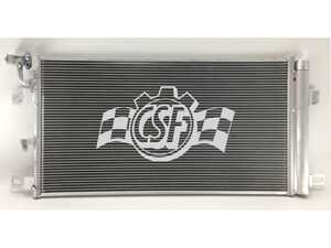 ES#5388653 - 10912 - A/C Condenser  - Condenses the high pressure refrigerant back into a liquid - CSF - Audi