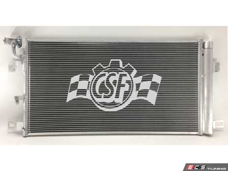 ES#5388653 - 10912 - A/C Condenser  - Condenses the high pressure refrigerant back into a liquid - CSF - Audi