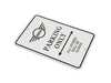 ES#4899106 - 82125B6FC44 - "MINI PARKING ONLY" SIGN - Mounts anywhere to tell people who parks in the spot! - Genuine MINI - MINI