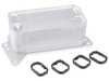 ES#5504555 - 11428510856 - Engine Oil Cooler - Keep your cooling system operating at peak efficiency with this direct-fit aftermarket engine oil cooler/heat exchanger from URO Parts. - URO - BMW