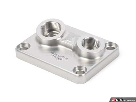 ES#4830365 - ACS-24V - A/C Solutions E30 24v Swap Denso Compressor Manifold - Allows you to run A/C Solution's E30 24v Swap Line Set and retain A/C in your S5x or M5x powered E30 - A/C Solutions - BMW
