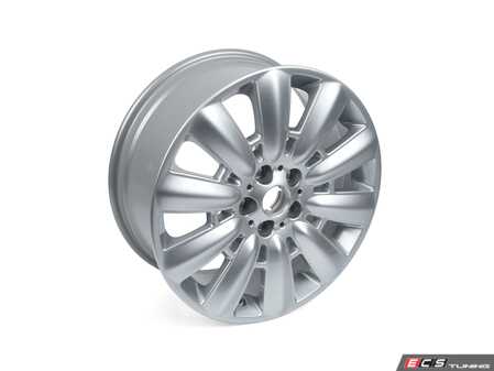ES#3185785 - 36116856033 - 533 MINI Pin Spoke 18" (5x112) - Bright Silver - Priced Each  - 7,5JX18 ET:51 - Genuine MINI - MINI