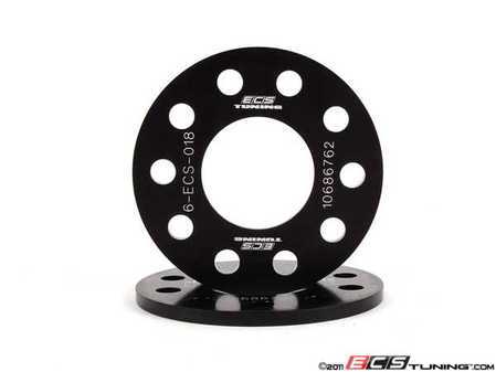 ES#2167465 - 002411ECS01A08KT - ECS Wheel Spacers - 8mm (Pair) - Add some flair to your car with our new wheel spacers - ECS - Audi BMW Porsche