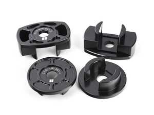 ES#5435532 - HW-561 - CTS Turbo Rear Subframe Insert Set - Lock down your B9 Audi's chassis and eliminate rear subframe flex with CTS Turbos billet aluminum insert set, delivering sharper handling and instant power transfer with minimal NVH. - CTS - Audi