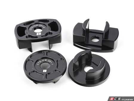 ES#5435532 - HW-561 - CTS Turbo Rear Subframe Insert Set - Lock down your B9 Audi's chassis and eliminate rear subframe flex with CTS Turbos billet aluminum insert set, delivering sharper handling and instant power transfer with minimal NVH. - CTS - Audi
