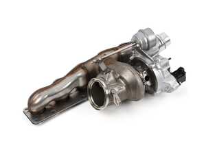 ES#4070391 - 11657636425 - N55 Turbocharger w/ Exhaust Manifold - Brand new turbocharger from OEM BorgWarner - Pneumatic Wastegate - BorgWarner - BMW