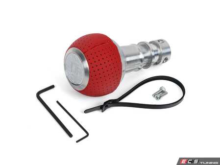 ES#3478465 - GS2DGRC - BFI Heavy Weight Shift Knob - Rosso Centaurus Leather  - Just because your car doesn't have a third pedal, doesn't mean you should be stuck with some goofy shifter. - Black Forest Industries - Audi Volkswagen