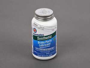 ES#3476518 - 80653 - Ceramic Brake Parts Lubricant - 8oz Brush Top Bottle  - 24125 - Keep your brake contact points lubricated normal conditions - Permatex - Audi BMW Mercedes Benz MINI Porsche