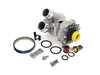 ES#3663665 - 06h121026ddktKT4 - Upgraded Aluminum Water Pump Kit - Includes a new water pump, belt, aluminum thermostat/housing, temperature sensor, aluminum union piece & hardware. - Assembled By ECS - Audi Volkswagen