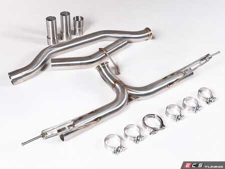 ES#5395816 - 057471LA03 - 4L Q7 TDI Muffler Delete - Unleash a cleaner rear-end aesthetic and shed unnecessary chassis weight - ECS - Audi