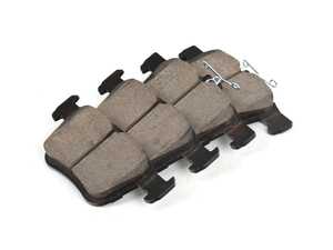 ES#4690820 - 5Q0698451AG - Rear Brake Pad Set - Akebono - Volkswagen