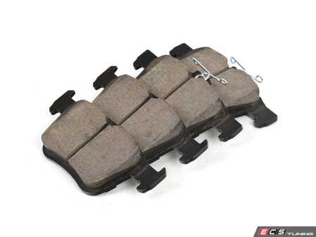 ES#4690820 - 5Q0698451AG - Rear Brake Pad Set - Akebono - Volkswagen
