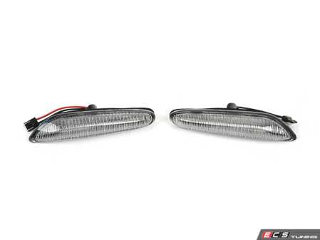 ES#4875949 - EL340.CLEAR - Rennline Dynamic LED Turn Signals - Clear - Upgrade your lighting with sequential indicators - Rennline - BMW