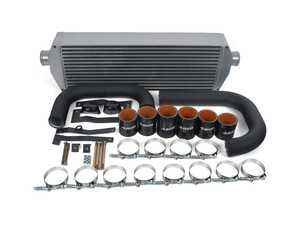 ES#5425406 - MK7FMICCOMP - Competition Front Mount Intercooler Kit - MK7 GTI / Golf R  - Sport Silver, Standard FMIC, Full Charge Piping Kit - ARM Motorsports - Volkswagen