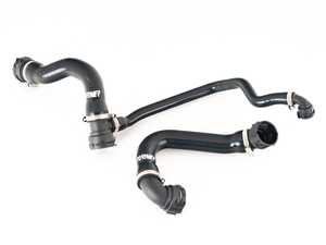 ES#5435391 - 008643LA03 - S55 Performance Silicone Radiator Hoses - With OE Connectors - Retains OEM fitment with superior looks and durability. Includes stainless steel hose clamps and pre-installed factory style connectors. - Turner Motorsport - BMW