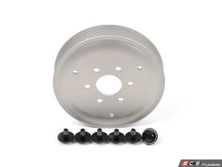 ES#5457264 - 06m121031g - Water Pump Pulley - 6 Bolt - 6 Bolt pulley that attaches to the water pump - Bremmen Parts - Audi