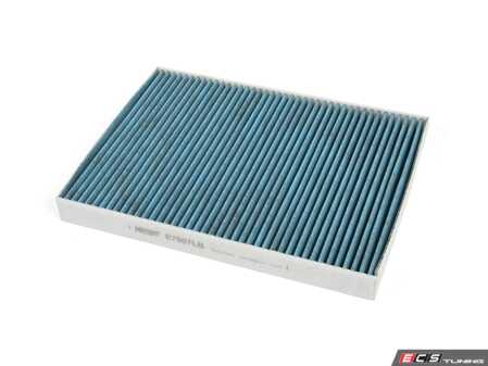 ES#4881615 - 64115A30A93 - Cabin Air Filter - Biofunctional - This filter's coating contains natural polyphenol, which actively traps allergens and deprives bacteria and mold spores of the nutrients they need to spread. - Hengst - BMW
