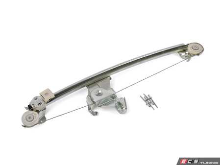 ES#4709020 - 2107301646KT - Rear Window Regulator With Hardware - Right - Featuring Hamburg Technic Rear Right Regulator With (4) Four Rivets - Hamburg Tech - Mercedes Benz