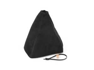 ES#5435044 - BFI-711-BMW-C - BFI Alcantara Shift Boot - BMW E46 (Manual) - Utilizing genuine Italian Alcantara, this boot provides a modern, motorsport-inspired aesthetic while offering superior durability compared to organic materials. - Black Forest Industries - BMW