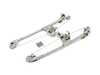 ES#4709028 - 2107301546KT2 - W210 E Class Rear Window Regulators Kit - With Hardware  - Featuring Hamburg Technic Rear Left & Right Side Window Regulators With Hardware! - Hamburg Tech - Mercedes Benz