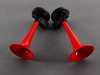 ES#8193 - un6627400 - Air Trumpet Kit - Dual tone air horn kit - Hella - Audi BMW Volkswagen Mercedes Benz MINI Porsche