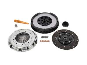 ES#5492643 - 051558LA05AKT - B6/7 S4 Performance Clutch & Lightweight Flywheel Kit - Holds up to 445 ft-lbs of torque with a 29% lighter flywheel for razor-sharp throttle response. - ECS - Audi