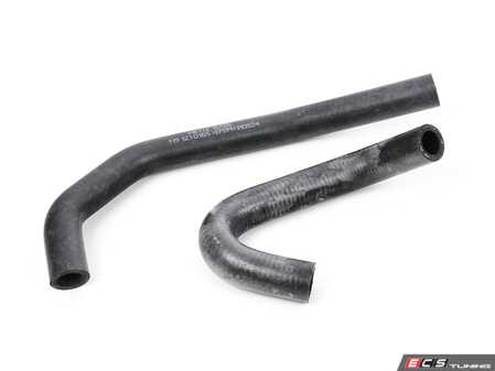 ES#5482758 - 06B121058KT - Oil Cooler Hose - Pair - Prevent catastrophic coolant loss. Replace your spongy, heat-degraded 1.8T oil cooler lines with this complete supply and return pairing! - Meyle - Audi Volkswagen