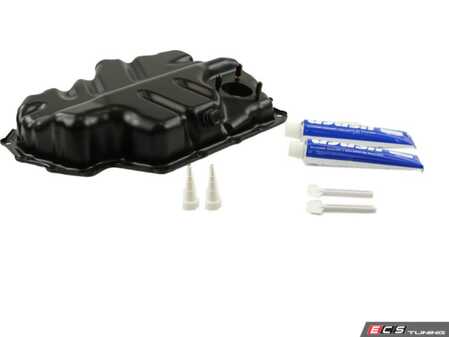 ES#5507022 - 04E103602B - Engine Oil Pan Kit - Replace a damaged or leaking factory lower oil pan with this complete OE-quality replacement kit to ensure proper sealing and engine protection. - Rein - Volkswagen