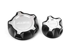 ES#5388629 - 622-0291-SIL - Precision Raceworks Coolant Cap Bundle - Silver - Most BMWs from 2016 to 2023 - Dress up your engine bay with new coolant expansion tank caps - Precision Raceworks - BMW
