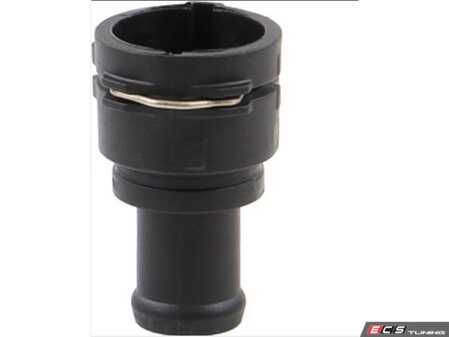 ES#5507082 - 7M3122291A - Radiator Coupler - Upper - Fix a leaking radiator hose connection with this direct-fit OE-quality replacement quick-connect flange. - Rein - Audi Volkswagen