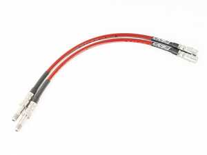 ES#5503683 - 064305LA01 - Exact-Fit Stainless Steel Brake Lines - Front - DOT-compliant kit for improved pedal feel & increased durability! Replaces OE part number 209428013564. - ECS - Mercedes Benz