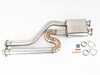 ES#4905540 - 048781LA01 - E46 M3 Resonated Equal Length Section 1 - Eliminate the dreaded S54 rasp and give your BMW E46 M3 an exotic sounding exhaust note. - Turner Motorsport - BMW