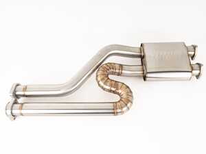 ES#4905540 - 048781LA01 - E46 M3 Resonated Equal Length Section 1 - Eliminate the dreaded S54 rasp and give your BMW E46 M3 an exotic sounding exhaust note. - Turner Motorsport - BMW