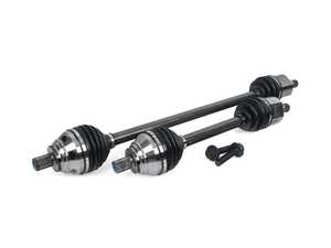 ES#5481524 - NCV72101KT - Complete Axle Assembly - Left & Right - Driveshaft with inner and outer CV joints - Assembled By ECS - Volkswagen