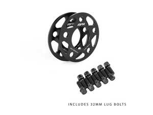ES#5507163 - KT100016 - APR Wheel Spacer Kit With Lug Bolts - 5mm Thick - 66.5mm CB - 32mm Bolts - APR Wheel Spacers (Set of 2) and Extended Lug Bolts (Set of 10) - APR - Audi