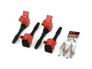 ES#5434849 - 06Q905601A2KT - ECS Performance Ignition Service Kit - Features ECS Upgraded Ignition Coils and OEM plugs, ensuring a stronger and more consistent spark! - Assembled By ECS - Audi