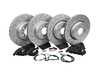 ES#4745189 - 3411228380sKT - Front And Rear Performance Brake Service Kit - Featuring ECS V5 Rotors and ECS EP24 "Enthusiast Performance" brake pads - Assembled By ECS - BMW