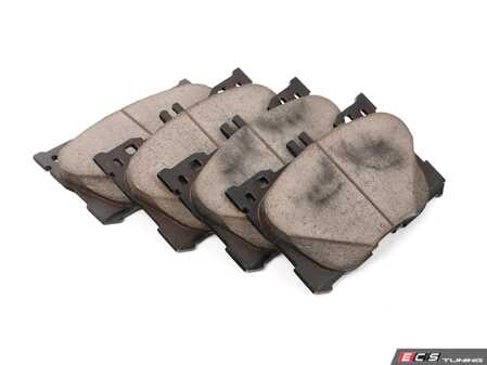 ES#5446520 - DD23-1871 - Front ECS DD23 "Daily Driver" Ceramic Brake Pad Set - This enthusiast-developed pad offers confident stopping power, very low dust, quiet braking, and a positive initial bite. The perfect choice for your daily-driven Euro! - ECS - Mercedes Benz