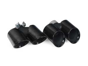 ES#5506819 - 9910800325BSD3 - Porsche 991.1 Sport Quad Exhaust Tips Pair - Black *Scratch And Dent* - Scratch & Dent - Porsche