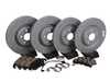 ES#5385834 - 8K0698301MKT8 - Front & Rear Brake Service Kit - Featuring Zimmermann Sport Cross-Drilled Rotors and Akebono Euro Ceramic brake pads - Assembled By ECS - Audi